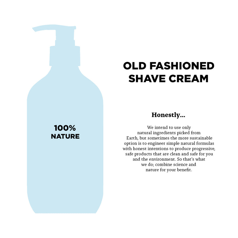 Old Fashioned Shave Cream 100ml Jar