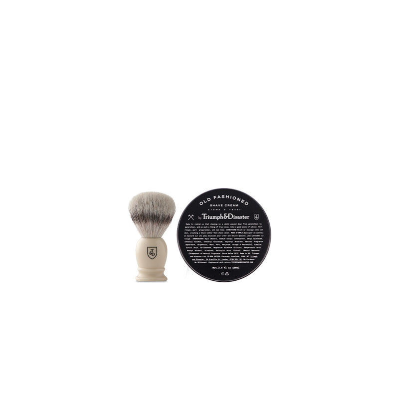 Triumph & Disaster - Shave Cream + Shave Brush