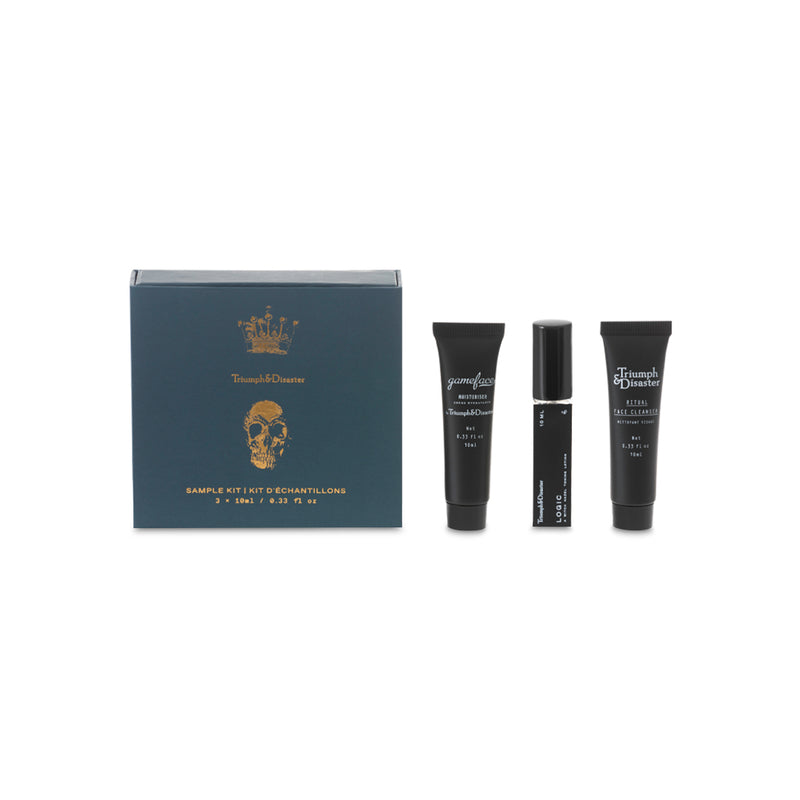 Sample Kit - Ritual Cleanser, Logic Toner + Gameface Moisturiser